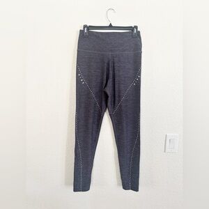 PINK Victoria's Secret Dark Gray Leggings with Silver Accents